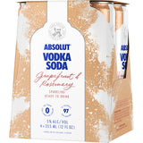 Absolut Vodka Soda Grapefruit & Rosemary Sparkling Cocktail