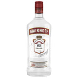 Smirnoff Vodka Red Glass